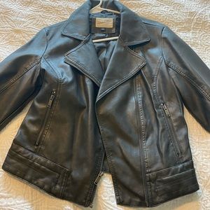 Universal Thread Black Leather Jacket